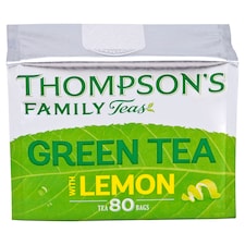Thompson's Green Tea With Lemon 80'S 200G