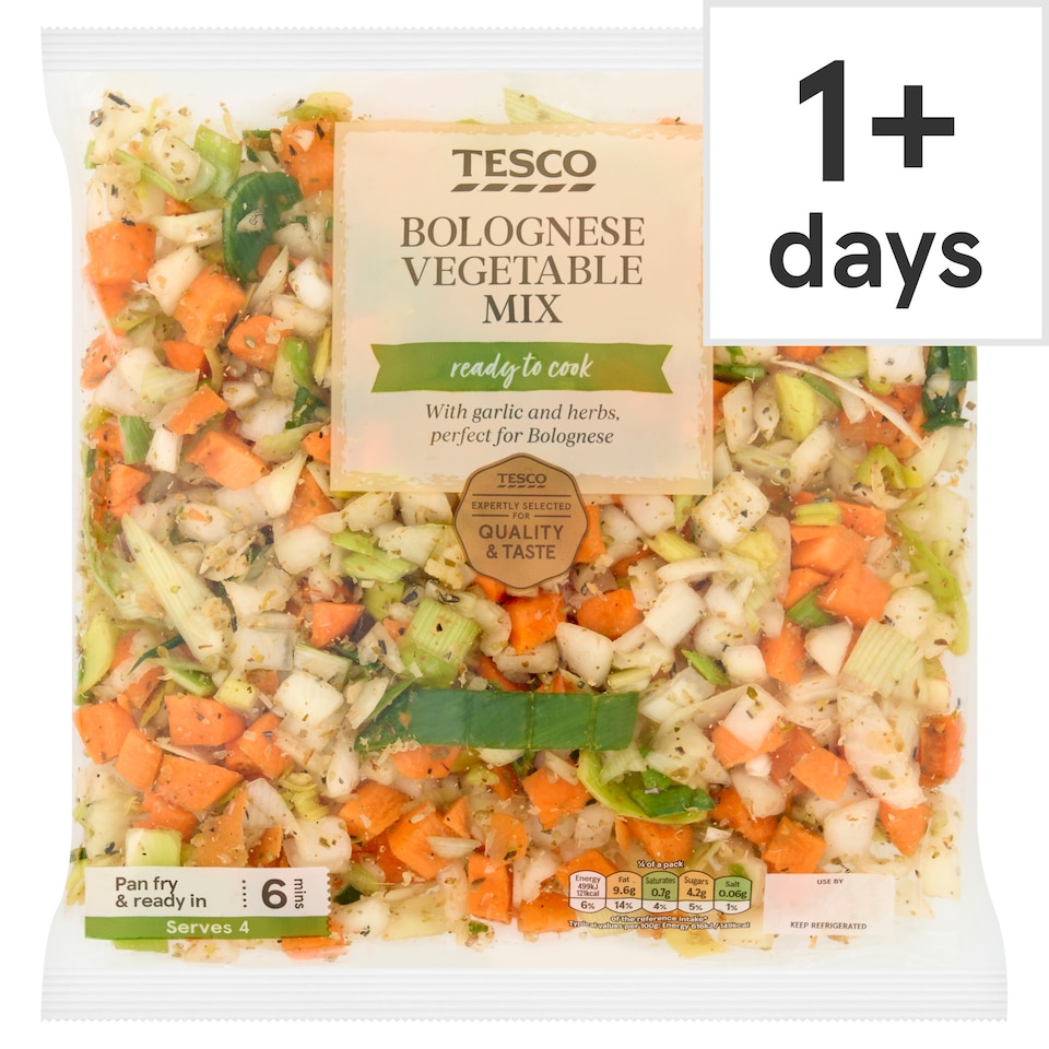 Tesco Bolognese Vegetables Mix 400g