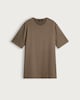 image 5 of The F&F Edit Supima® Cotton Striped Short Sleeved T-Shirt in Tobacco