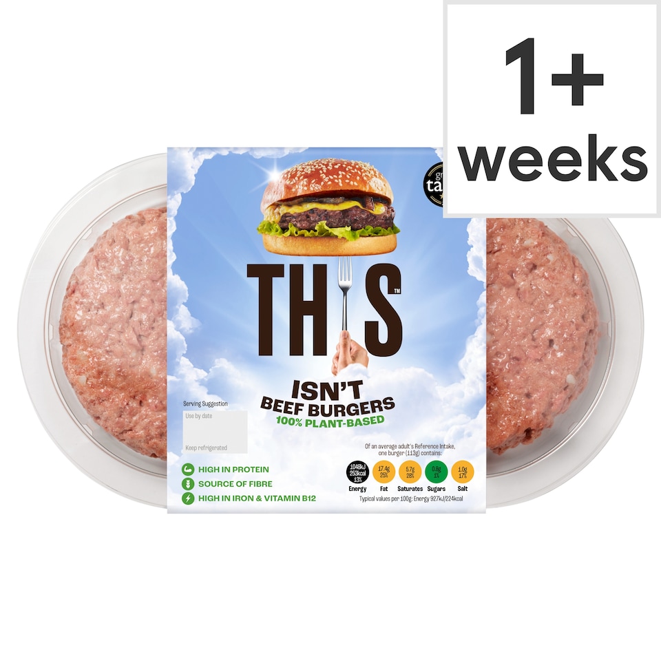 This Isn't Beef Plant Based Burgers 226G