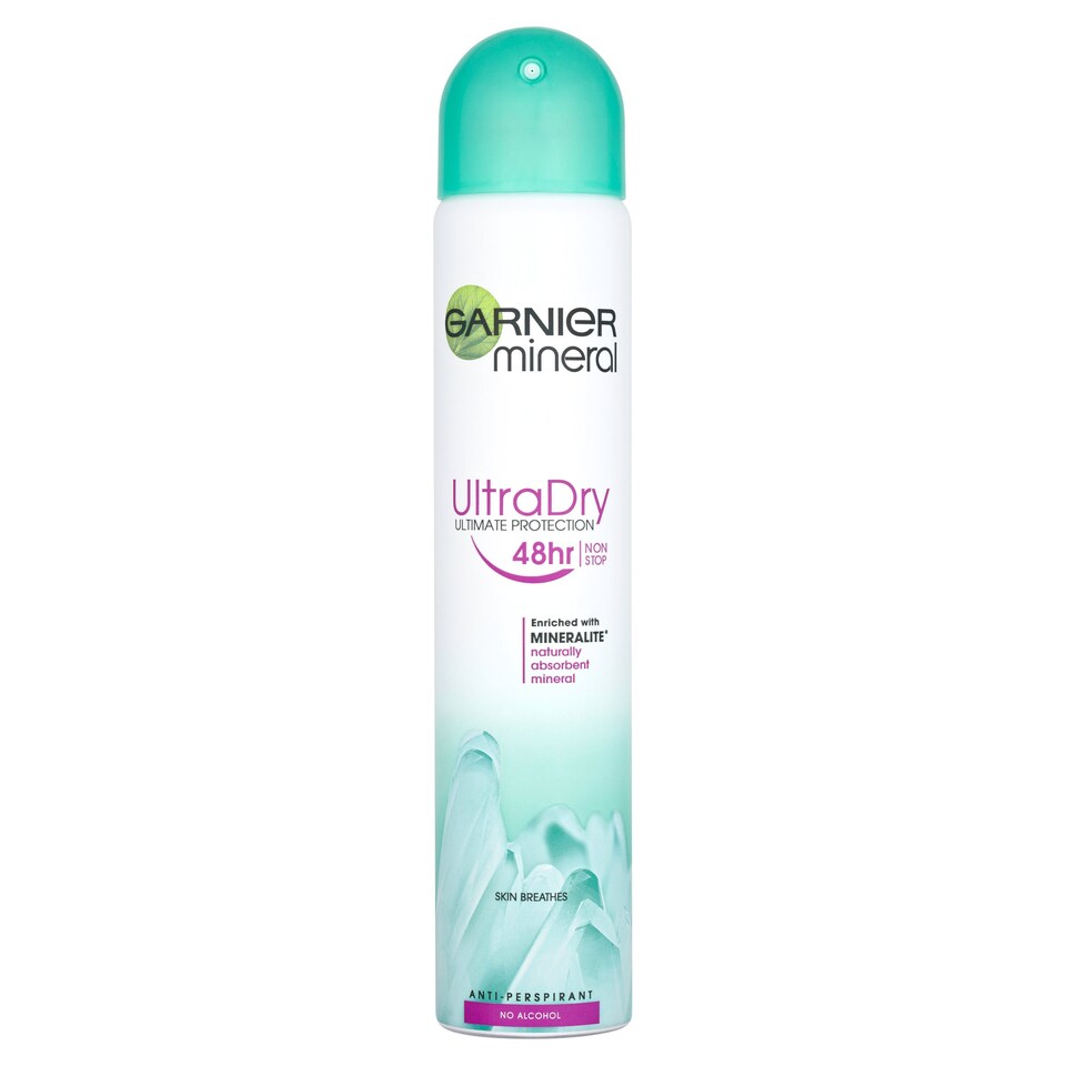 image 1 of Garnier Mineral Ultra Dry Deodorant Spray 250Ml