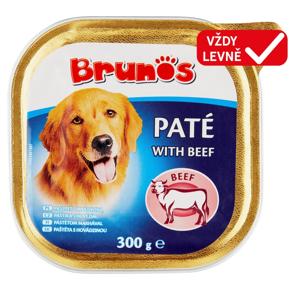 Brunos Paté with Beef 300g