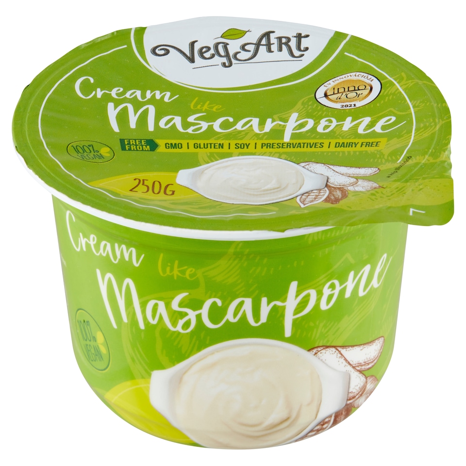 image 1 of VegArt Vegan, Mascarpone Style Plant Cream 250 g