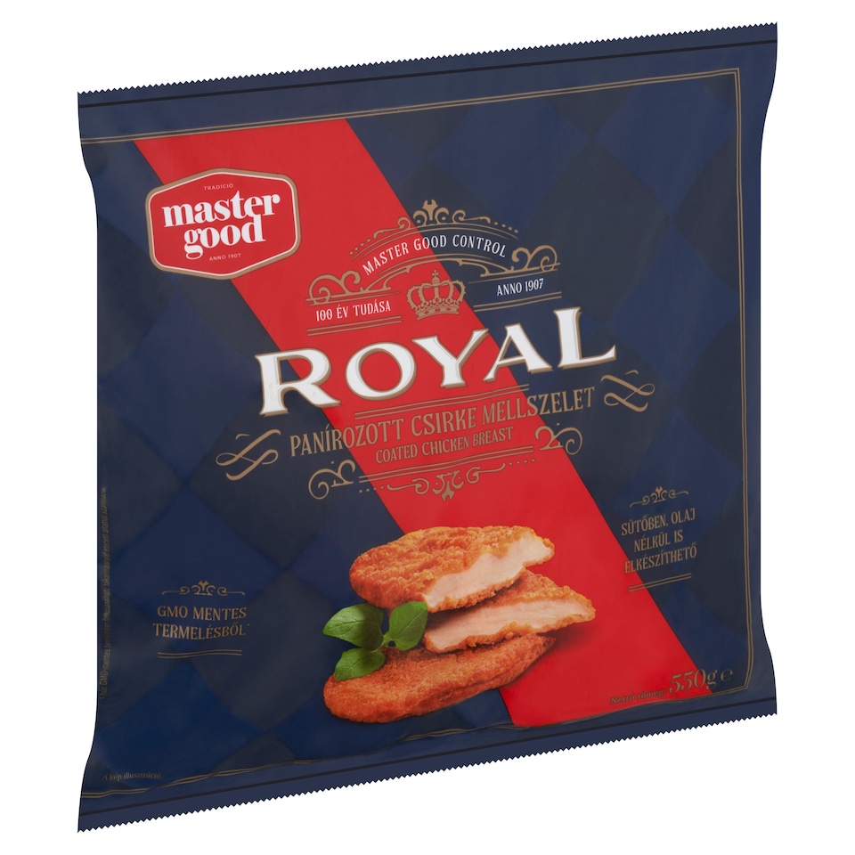 Master Good Royal panírozott csirke mellszelet 550 g