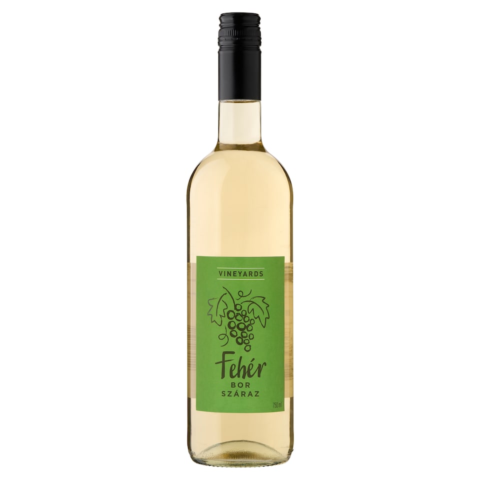 Vineyards Duna-Tisza közi fehér cuvée száraz fehérbor 11,5% 750 ml