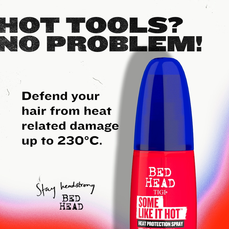 image 1 of Tigi Bed Head Some Like It Hot Hair Spray 100Ml