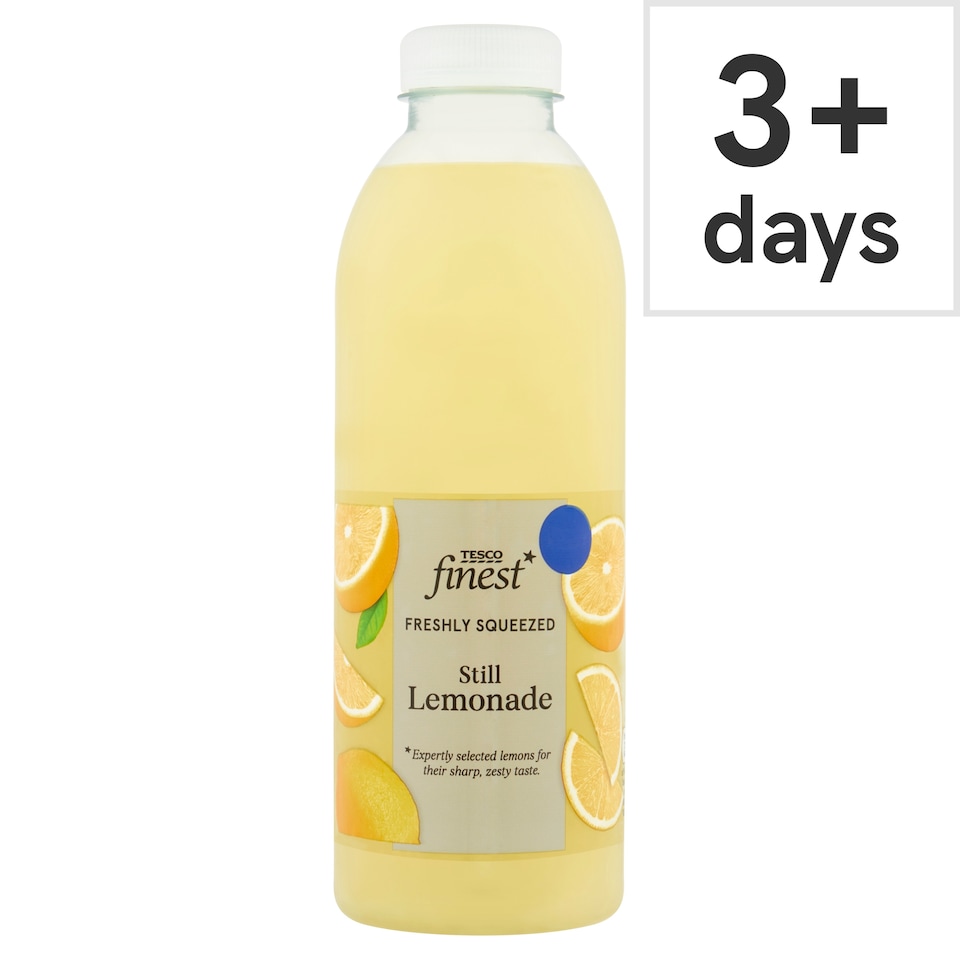 Tesco Finest Freshly Squeezed Still Lemonade 750ml