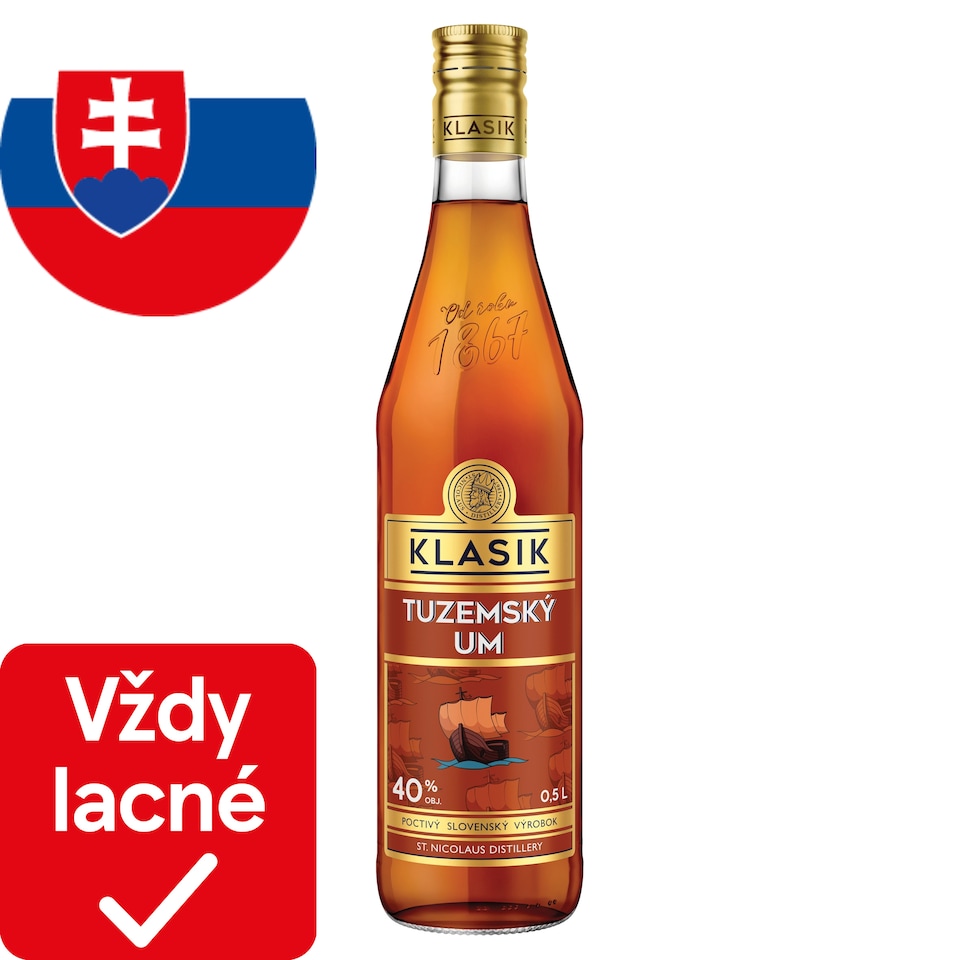 St. Nicolaus Tuzemský um 40% 0,5 l