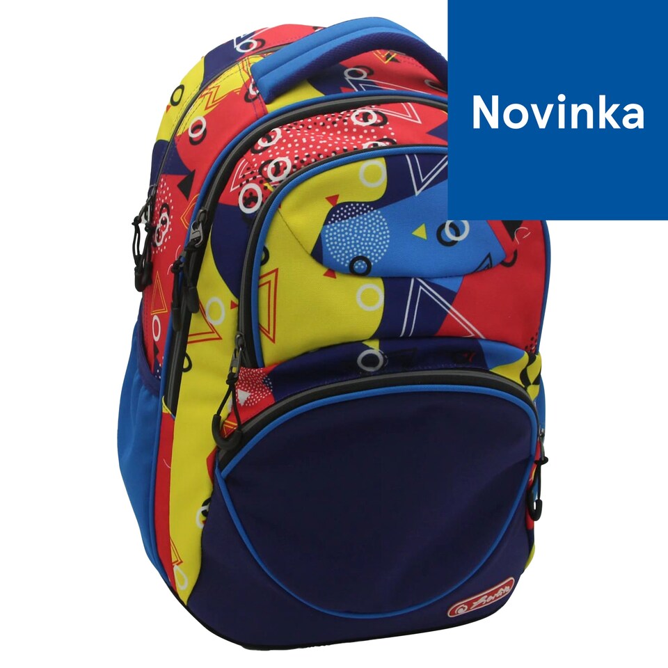 Herlitz Školský batoh kocky 28 l