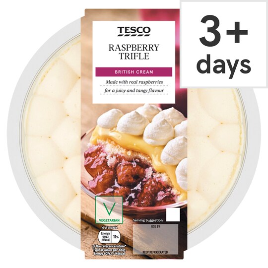 Tesco Raspberry Trifle 600G Tesco Groceries