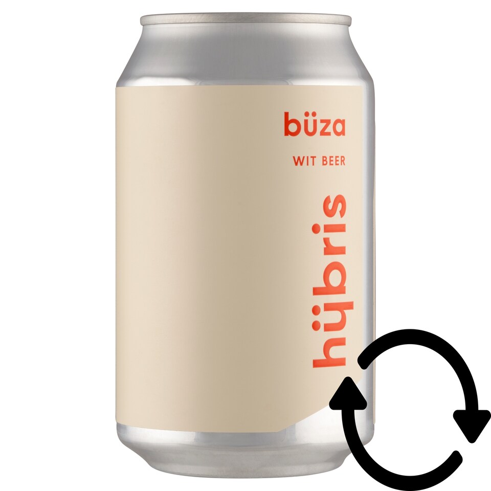 Hübris Büza Wit Beer fűszeres búza sör 4% 0,33 l