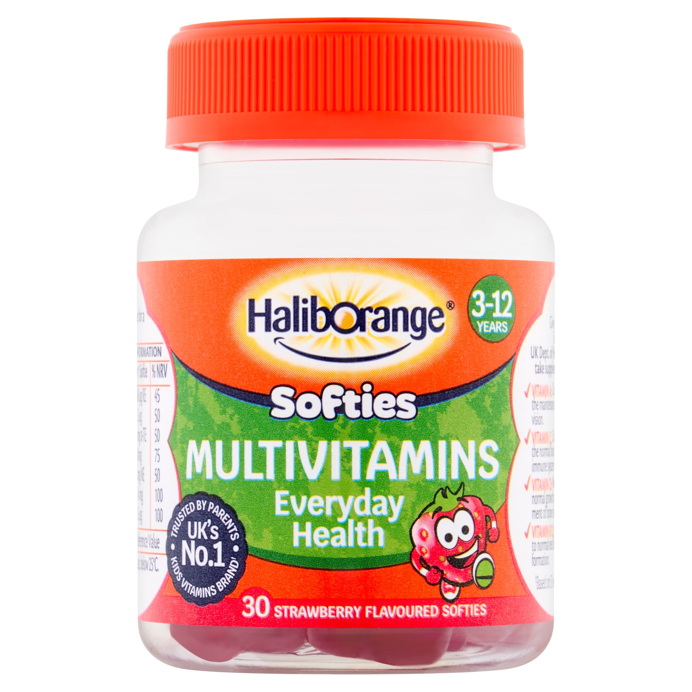 Haliborange Strawberry Multivitamins Softies 30s