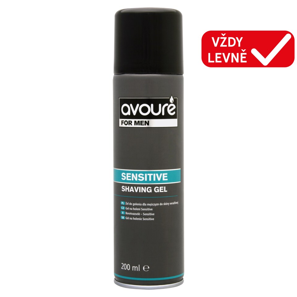 Avouré For Men Sensitive Shaving Gel 200ml