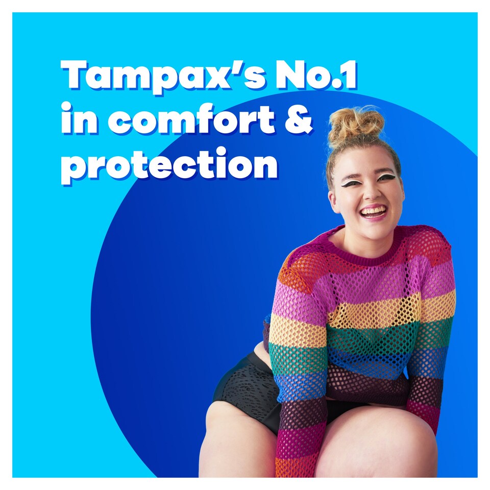 image 1 of Tampax Pearl Compak Regular Applicator Tampons 18