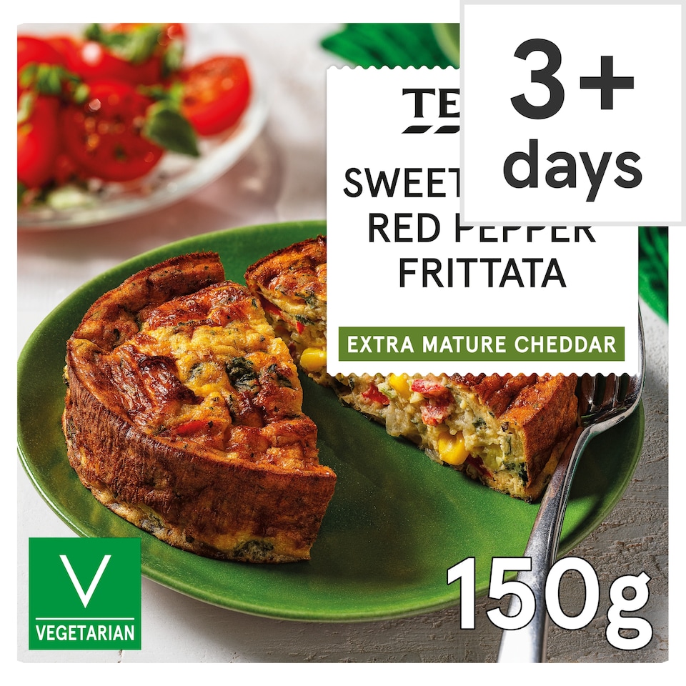 Tesco Sweetcorn & Red Pepper Frittata 150g