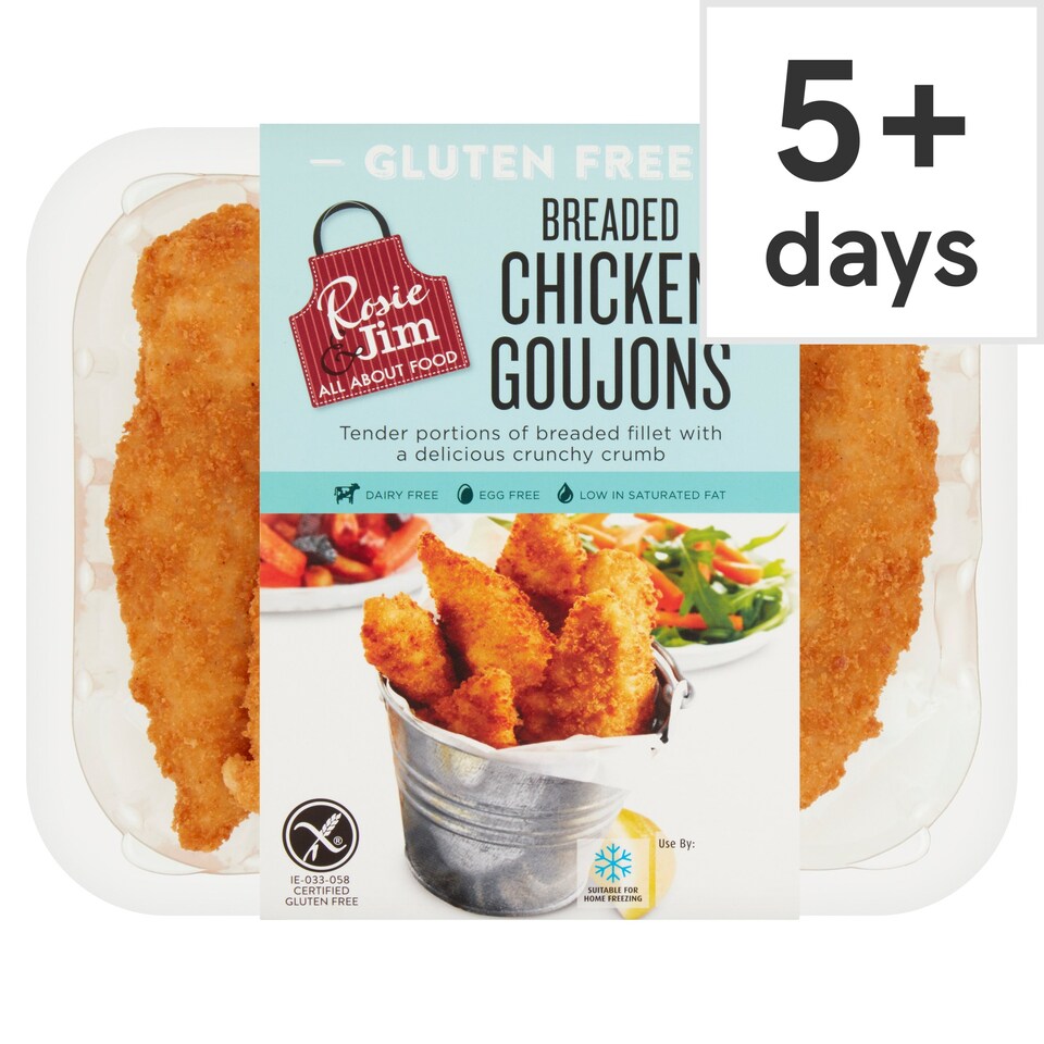 Rosie & Jim Breaded Goujon 300G Tesco Groceries