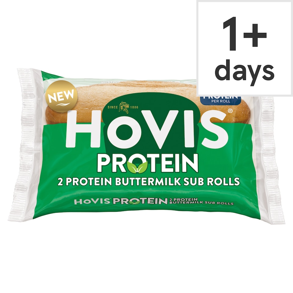 image 1 of Hovis Protein Buttermilk Sub Rolls 2 Pack