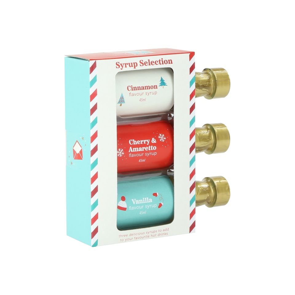 image 1 of KIMM & MILER SYRUP SELECTION 3 X 45ML