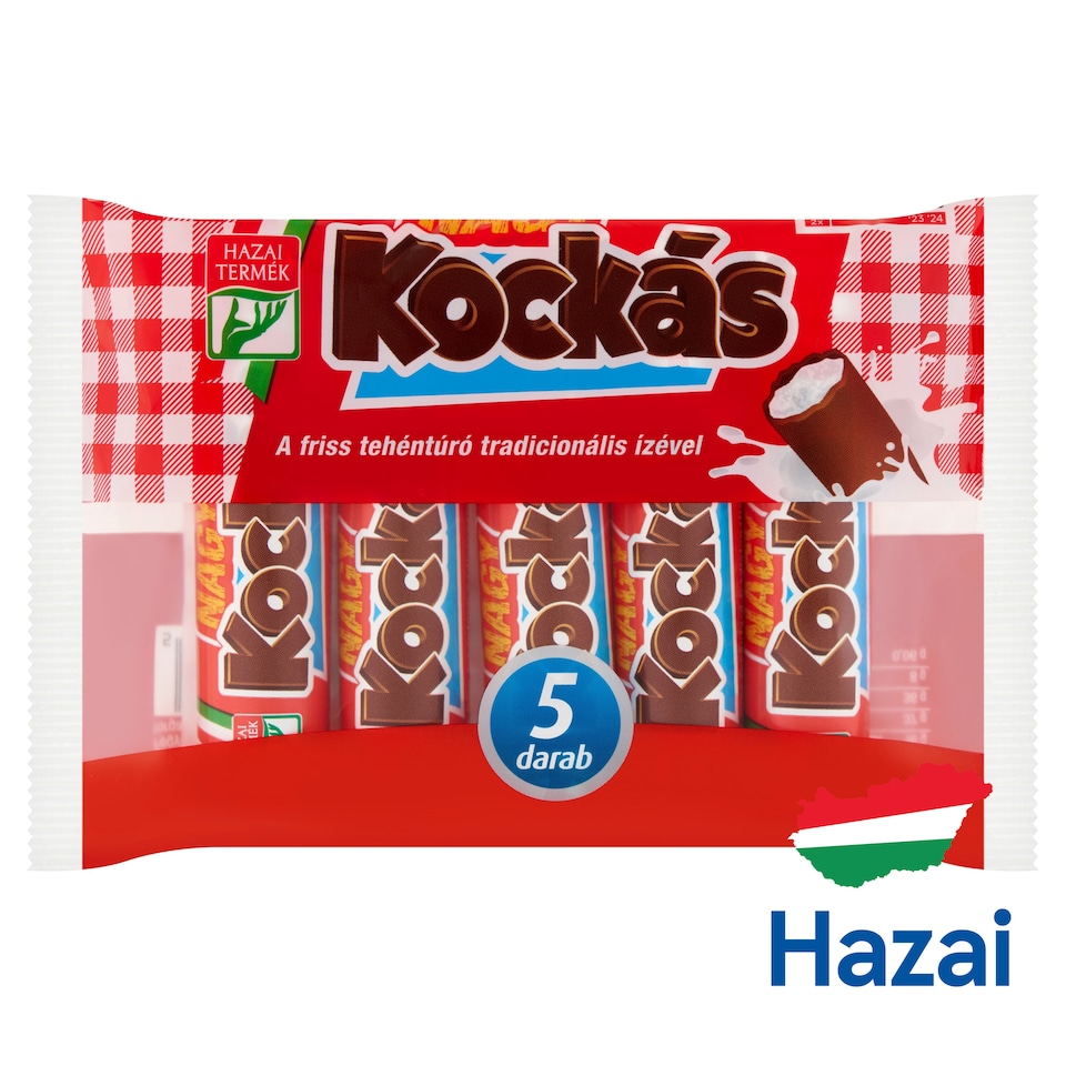 Kockás Cottage Cheese Dessert 5 x 50 g (250 g)
