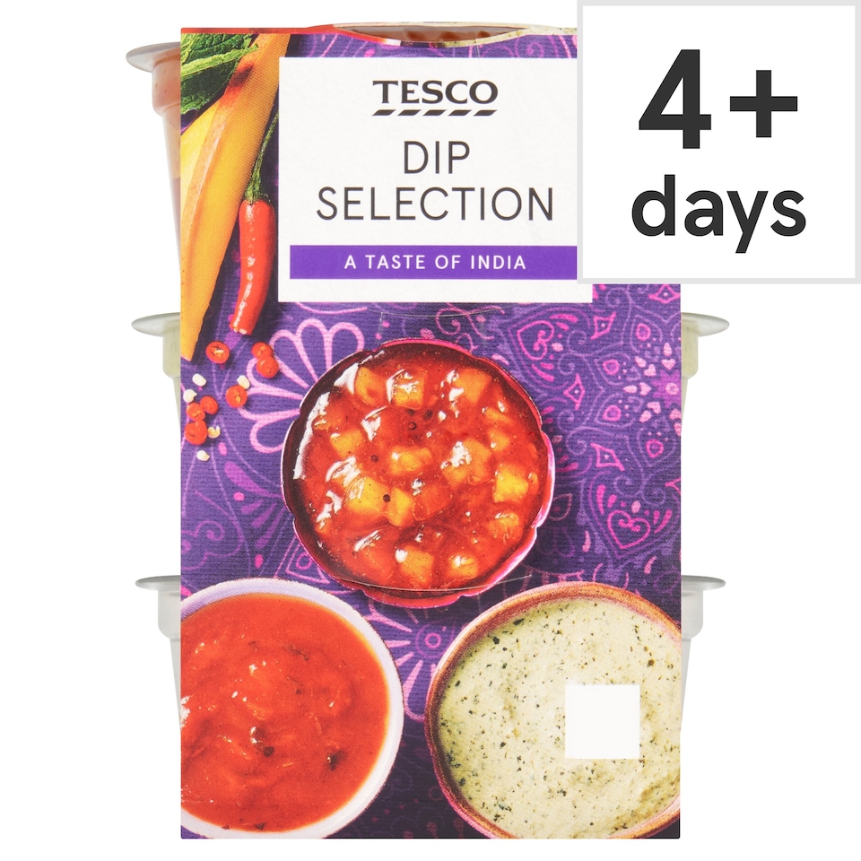 Tesco Indian Inspired Dip Selection 120g