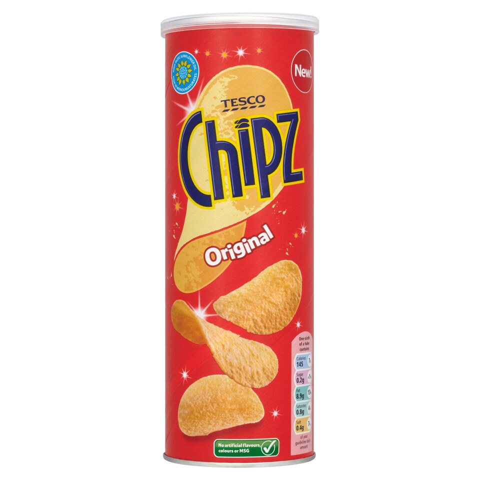 Tesco Chipz Original 165G