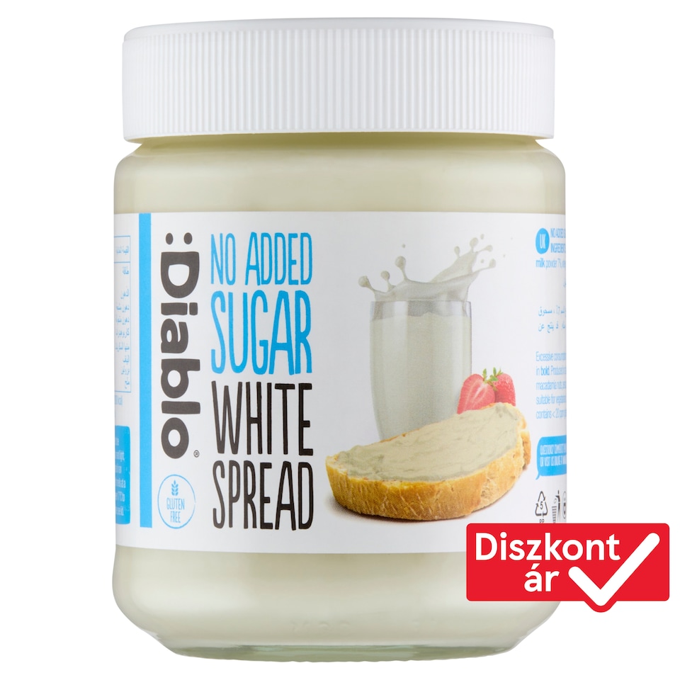 Diablo No Added Sugar White Spread with Maltitol 350 g