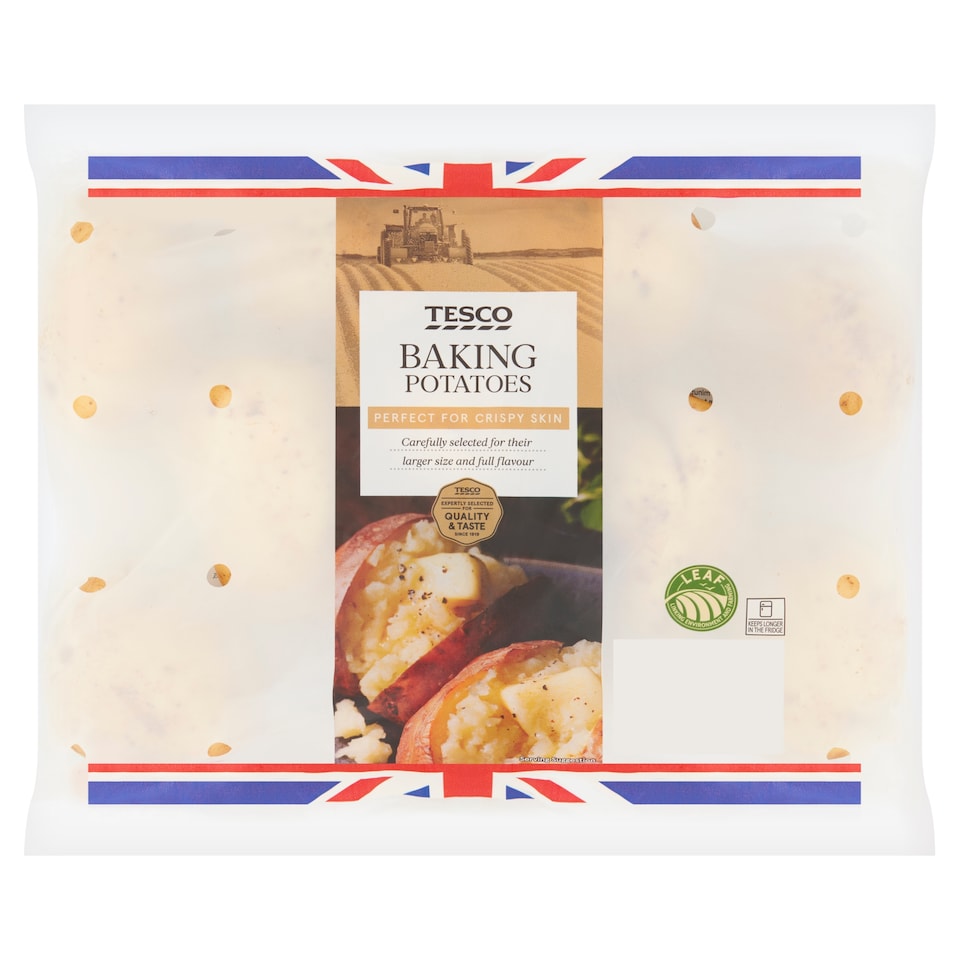 image 1 of Tesco Baking Potatoes 2kg