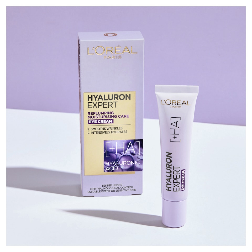 image 1 of L'Oreal Hyaluron Expert Eye Cream 15ml