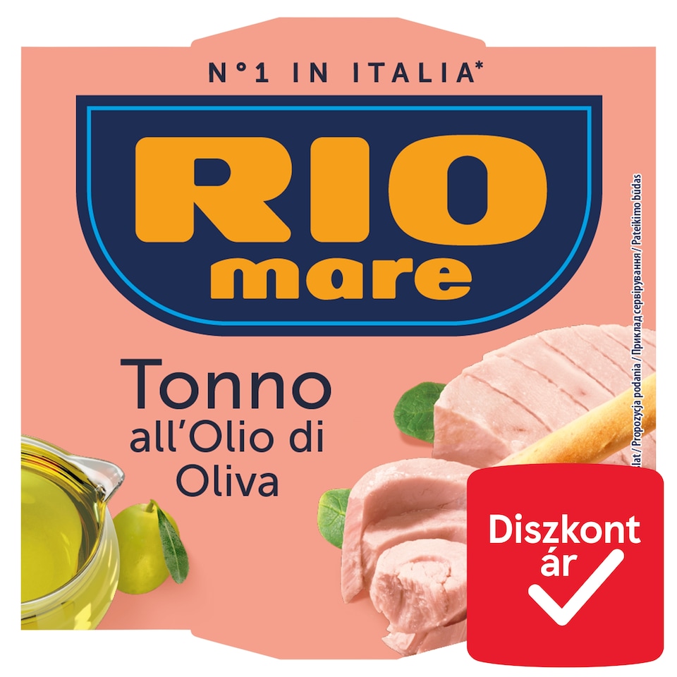 Rio Mare tonhaldarab olívaolajban 160 g