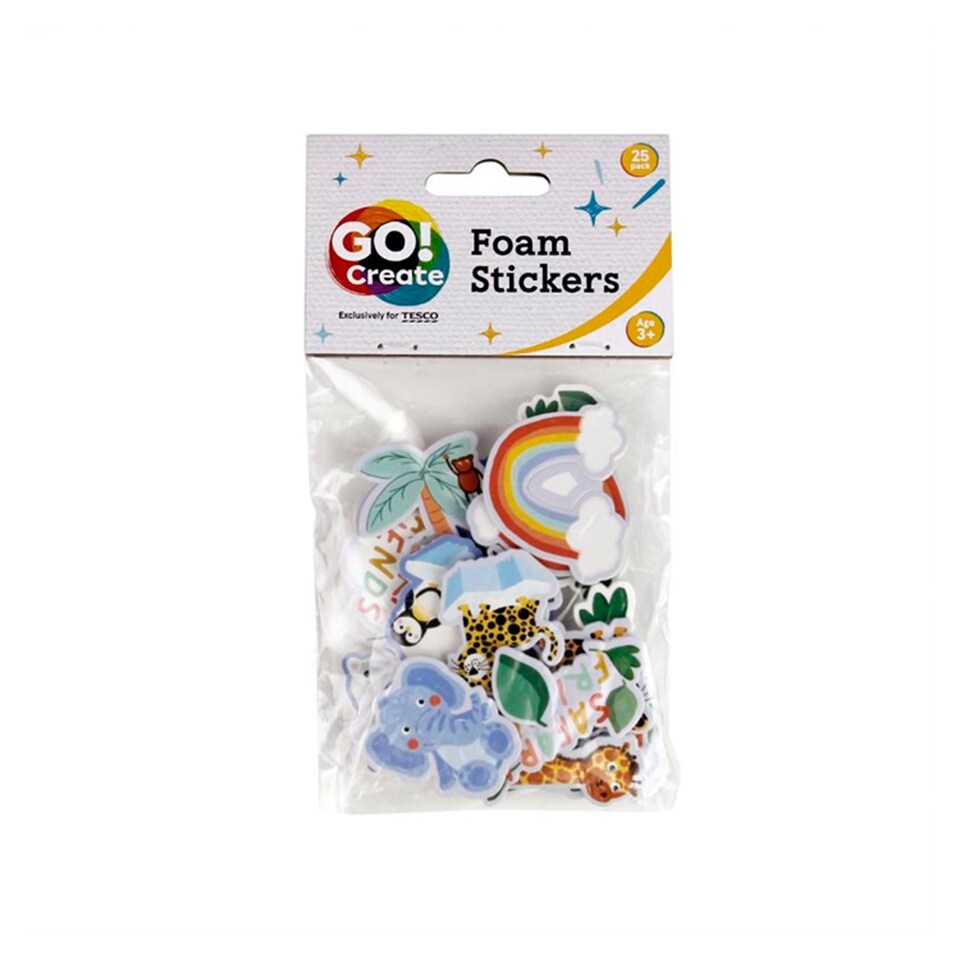 Go Create Foam Animal Stickers