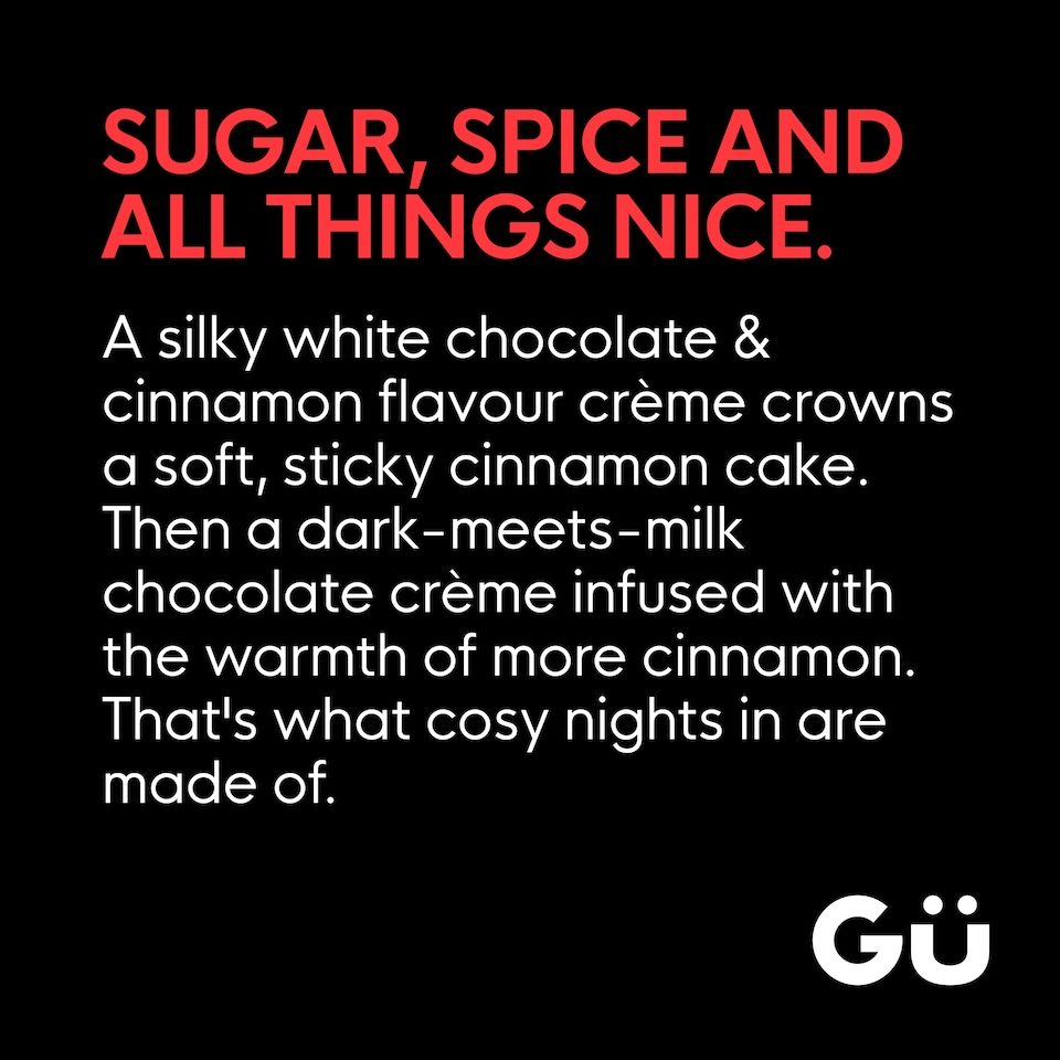 image 1 of Gü Cinnamon Bun Hot Dessert 2x81g