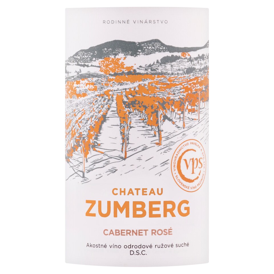 obrázok 1 z VPS Chateau Zumberg Cabernet Rosé akostné víno odrodové ružové suché 0,75 l