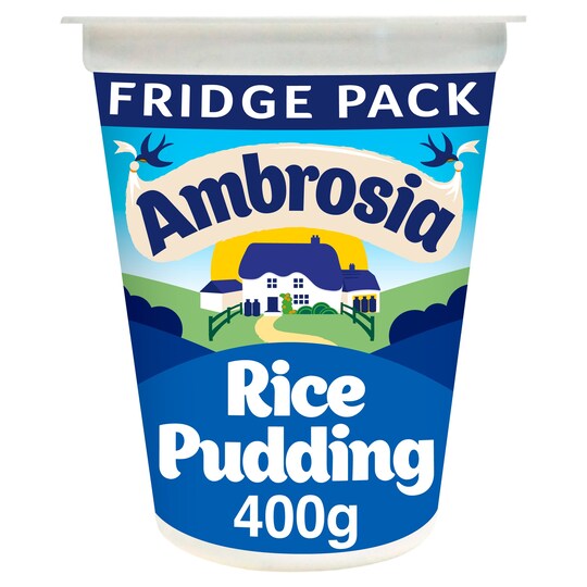 Ambrosia Rice Pudding Pot 400G Tesco Groceries
