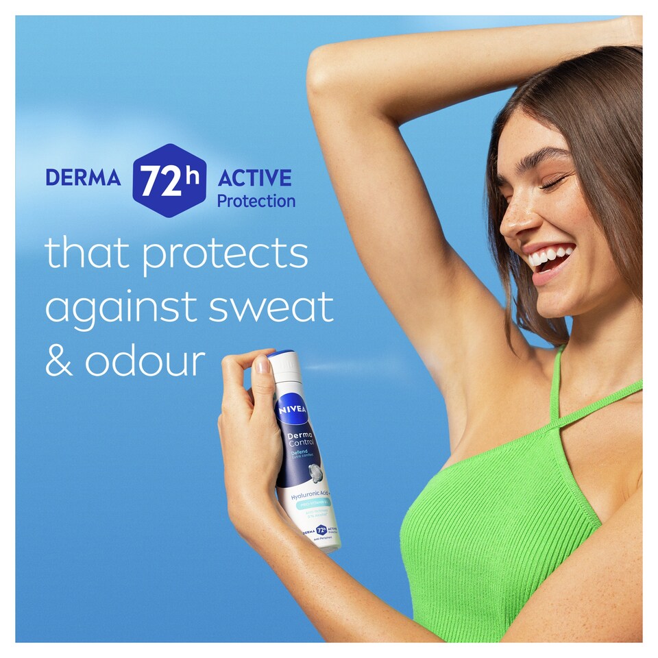 image 1 of NIVEA Derma Control Defend Antiperspirant Deodorant Spray 250ml