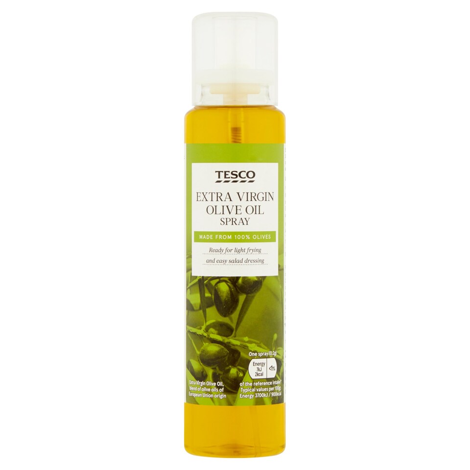 Tesco Extra Virgin Olive Oil Spray 200Ml Tesco Groceries