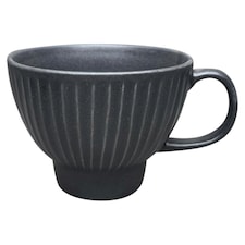 F&F Home Black Vienna Cappuccino Mug