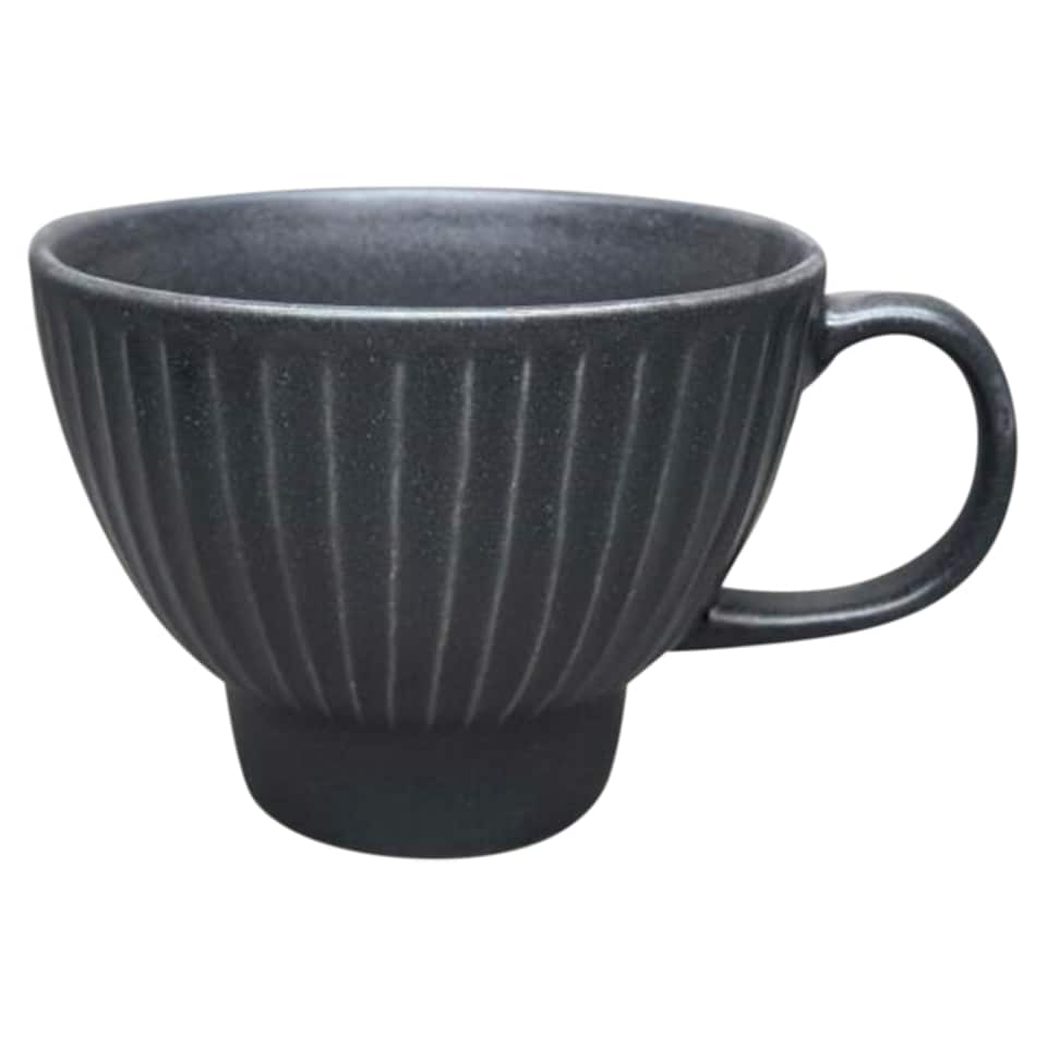F&F Home Black Vienna Cappuccino Mug