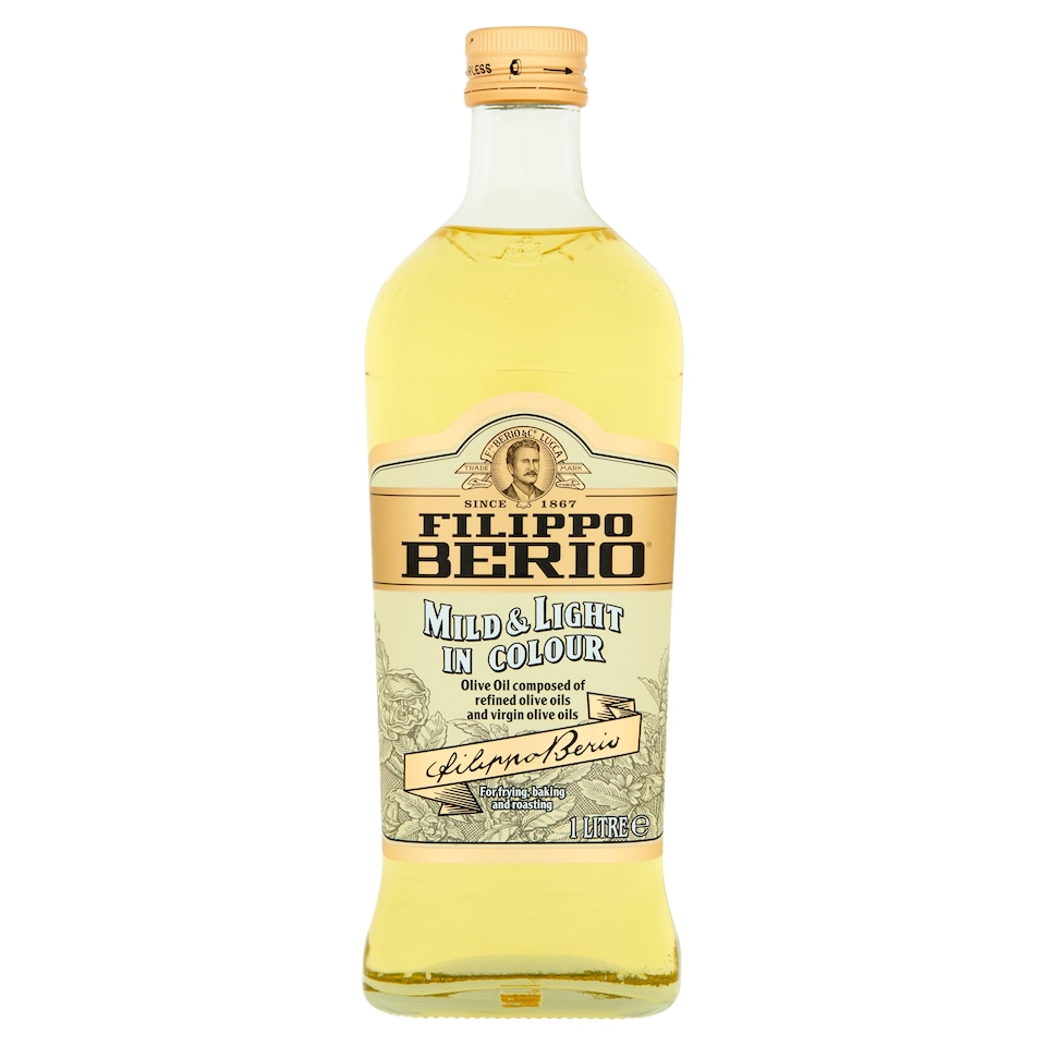 Filippo Berio Mild & Light Olive Oil 1Ltr