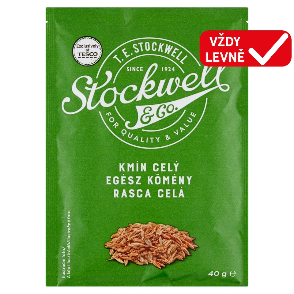 Stockwell & Co. Kmín celý 40g