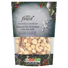 Tesco Finest Roasted Nut Selection With Sea Salt225g