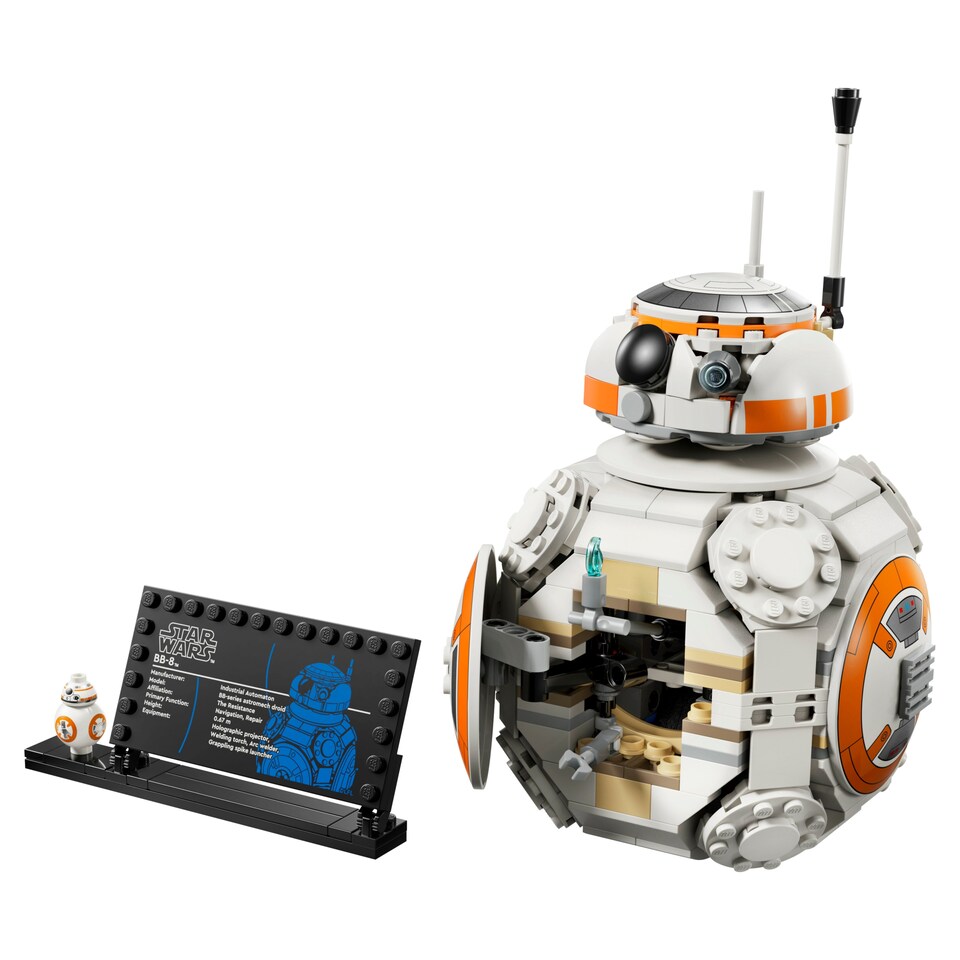 obrázok 1 z LEGO Star Wars 75452 Astromechanický droid BB-8