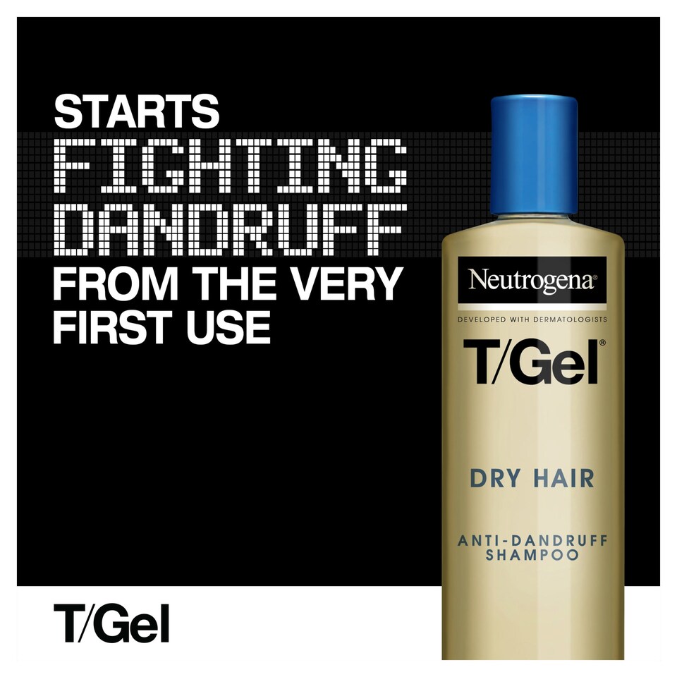 image 1 of Neutrogena Tgel Dry Hair A/Druff Shampoo 150Ml
