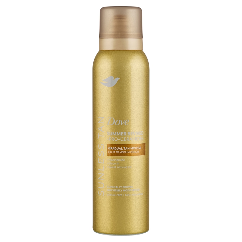 image 1 of Dove Summer Revived Gradual Self-Tan Body Mousse for Light to Medium Results 150 ml