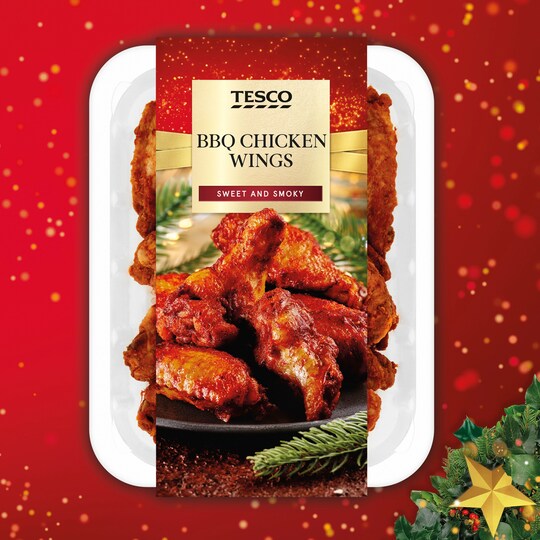 Tesco Bbq Chicken Wings 300G Tesco Groceries