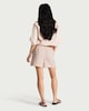 image 3 of F&F Cotton Rich Drawstring Co-ord Denim Shorts in Pink