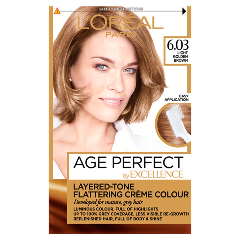 image 1 of L'oreal Paris Excellence Age Perfect 6.03 Light Golden Brown