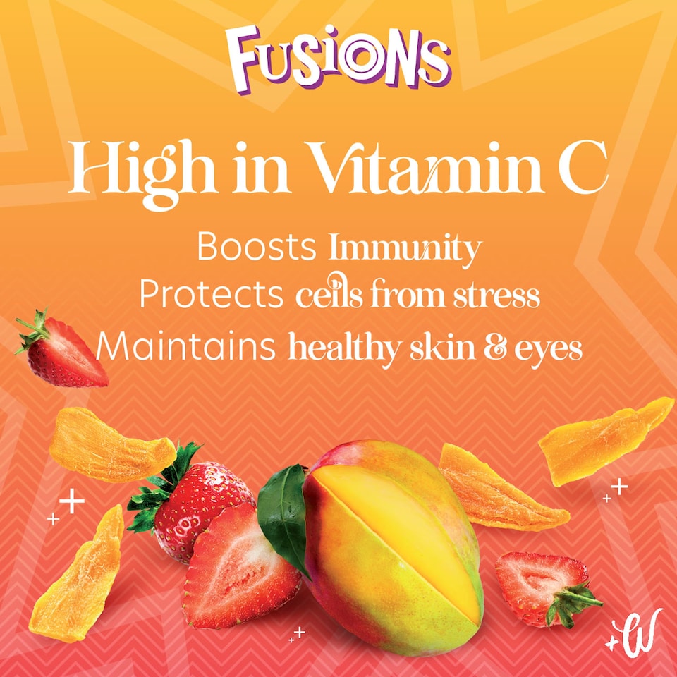 image 1 of Whitworths Fusions Strawberry Mango 75G