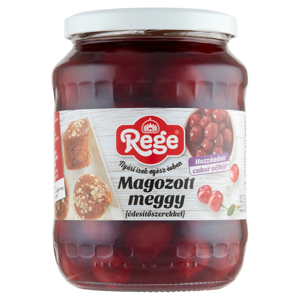Rege magozott meggy édesítőszerekkel 700 g 1. kép