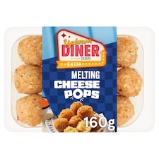 Uptown Diner Melting Cheese Pops 160g