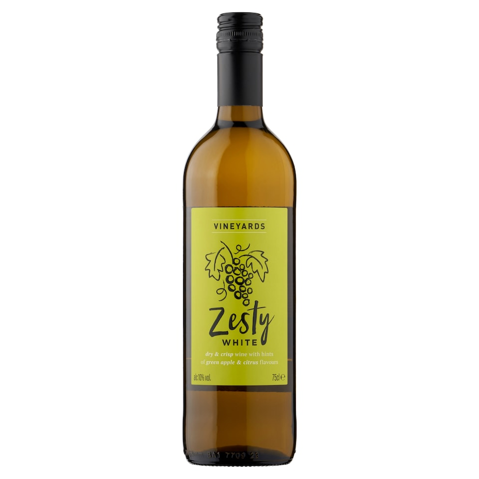 image 1 of Vineyards Zesty White Wine 75Cl